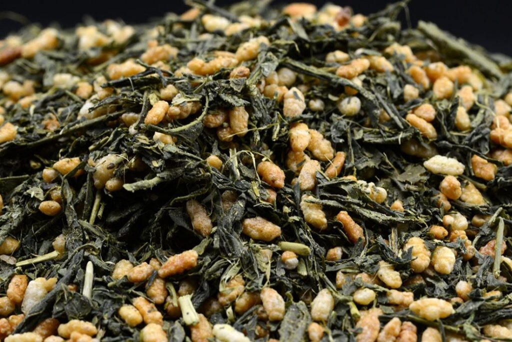 Genmaicha Hoshino Seichaen tè verde giapponese con riso tostato 1