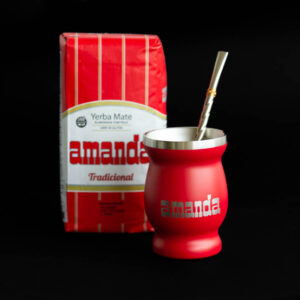 Mate Kit Amanda Rosso Yerba Mate argentina_-3