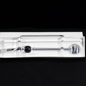 Bombilla Bomba Set Nero per Chimarrao acciaio inox