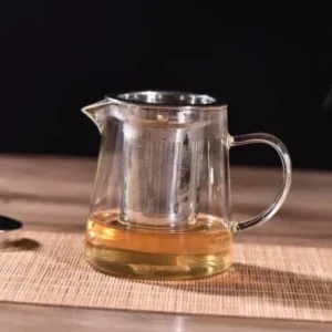 Teiera in vetro 400 ml accessorio per il tè