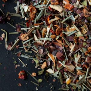 Tisana all'arancia e cacao