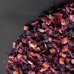 Infuso alla frutta con ribes nero e mirtillo tisana