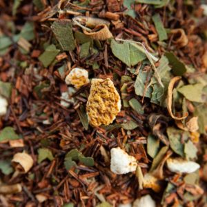 Rooibos Arancia ed Eucalipto tisana infuso