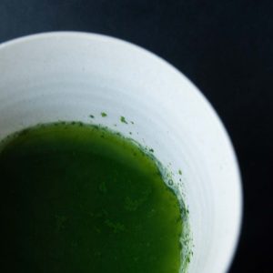 Chawan bianco minimalista accessorio per il Matcha