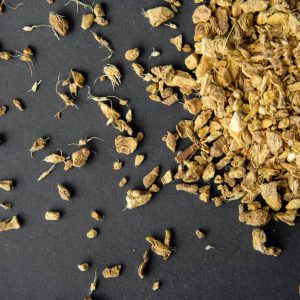 zenzero essiccato naturale taglio tisana