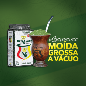 Rei Verde Moida Grossa Erva Mate Chimarrao