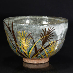 Chawan artigianale Kyo Ware di Shohei Sugita, forno Seikanji-2