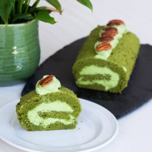 Rotolo al tè matcha (Matcha roll cake)- la ricetta perfetta-6