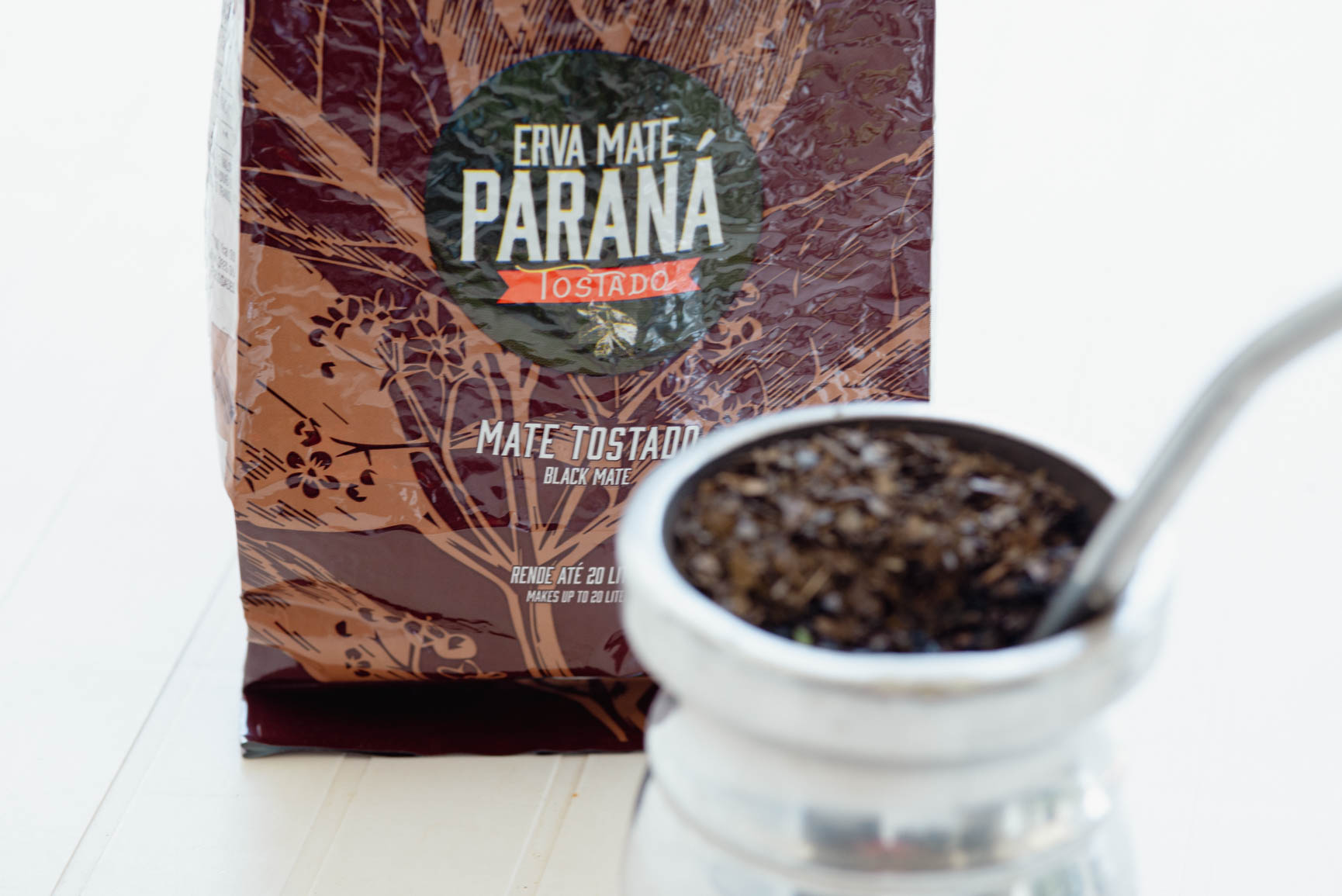 Black Yerba Mate Parana Tostado erva mate_