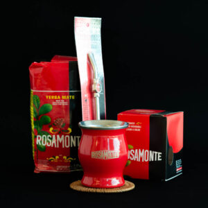 Set di Yerba Mate Rosamonte yerba mate kit bombilla calabaza_-4-6